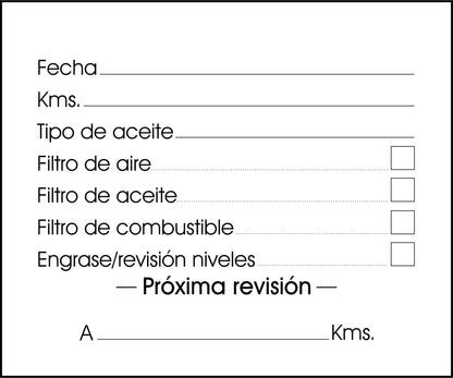 Autosintético Cristal - Tamaño 6x5cm - Horizontal - Modelo 1